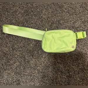 Lululemon every where belt bag green